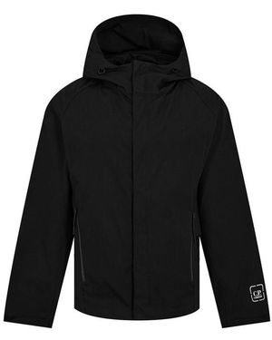 CP COMPANY METROPOLIS Metropolis Series Hyst Hooded Jacket - Black