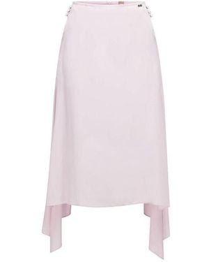 BOSS Vicina 10242449 01 Midi Skirt - Pink