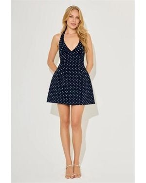 Odd Muse Mini Dress - Blue