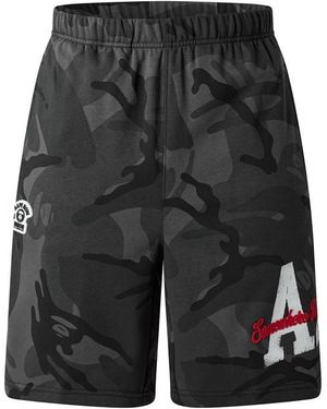 Aape Fleece Jogger Shorts - Black