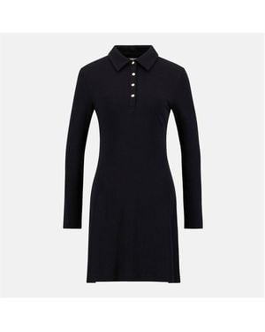Barbour Chloe Ribbed Mini Dress - Blue