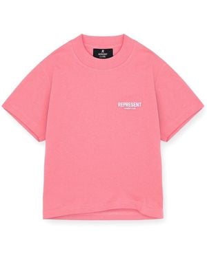 Represent Mini Owners Club T-Shirt Infants - Pink