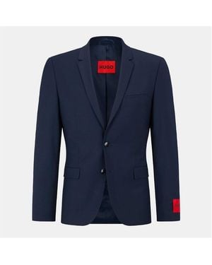 HUGO Extra Slim Fit Blazer - Blue
