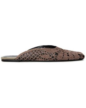 Magda Butrym Mule Slippers - Brown