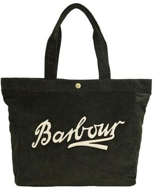 Barbour B.Li Carrick Cord Tot 64 - Black