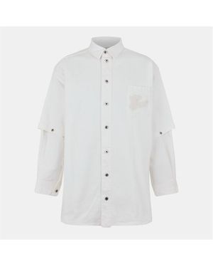 Off-White c/o Virgil Abloh Off Denim Ovrshrt - White
