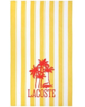 Lacoste L Fancy Beach Towel - Blue