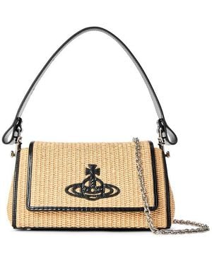 Vivienne Westwood Hazel Medium Shoulder Bag - Metallic