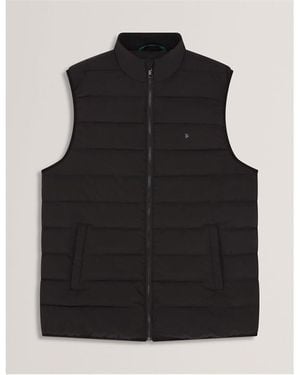 Ted Baker Lightweight Quilted Gilet - Black