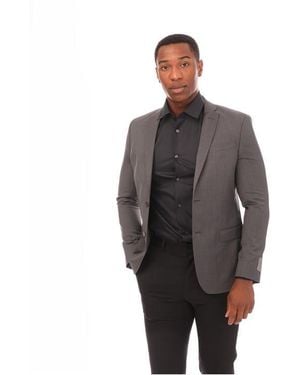 Ted Baker Ted Invinjs Suit Jkt Sn99 - Grey