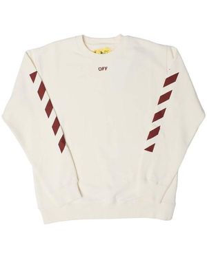 Off-White c/o Virgil Abloh Off Stamp Crewneck Sweatshirt - White