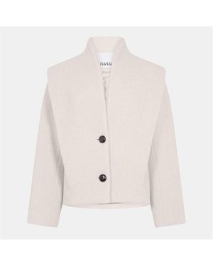 Isabel Marant Dyogo Pea Coat - Pink