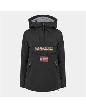 Napapijri Rainforest Waterproof Winter Rain Anorak - Blue