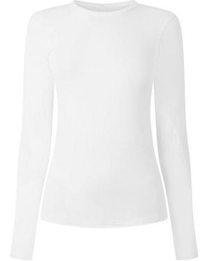 lululemon Llm Hold Tight Ls Ld64 - White