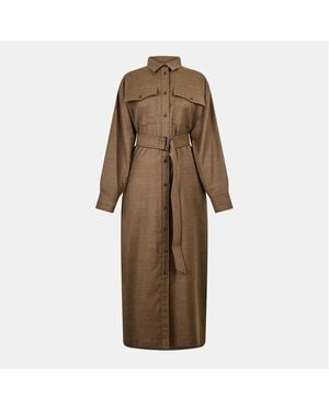 Weekend by Maxmara Stemma Long Maxi Dress - Brown