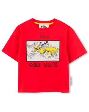Marc Jacobs Mickey Graphic T-Shirt Infants - Red