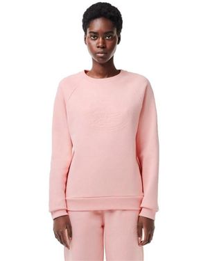 Lacoste Crew Sweatshirt - Pink