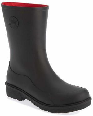 Fitflop Wonderwelly Short Boots - Black