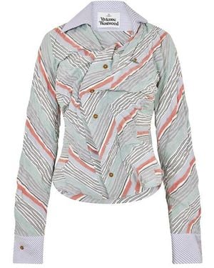 Vivienne Westwood Viv Drnkn Shirt Ld61 - Grey
