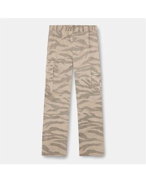 Represent Cargo Trousers, Versatile Styling - Natural