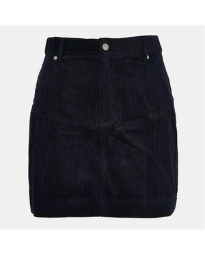 Barbour Tessa Cord Mini Skirt - Blue