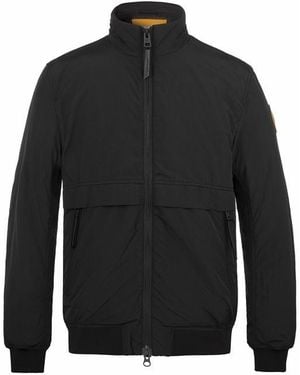 ARCTIC ARMY Water Repellent Bomber Jacket - Black