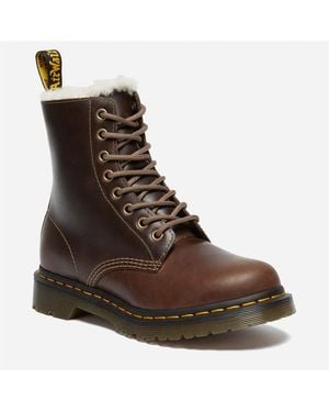 Dr. Martens 1460 Serena Faux Fur Lined - Brown