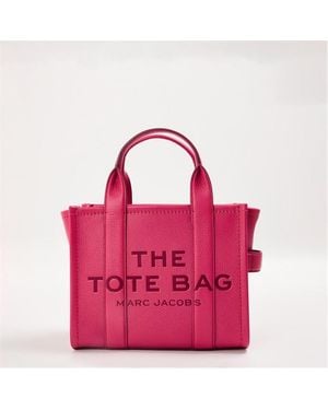 Marc Jacobs The Leather Small Tote Bag - Pink