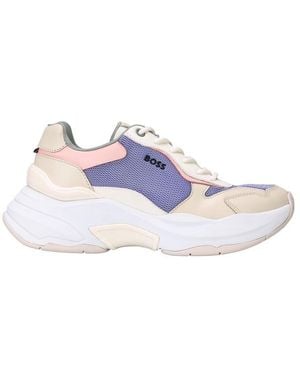 BOSS Noa Chunky Runn Trainers - Blue