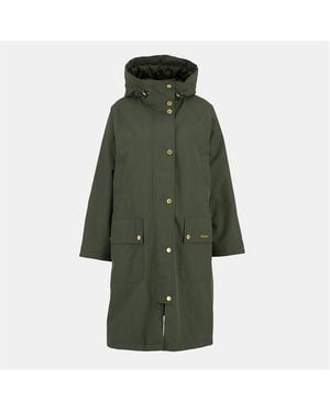 Barbour Catalina Lightweight Showerproof Rain Anorak - Green