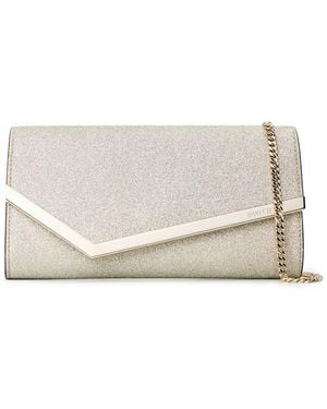 Jimmy Choo Jimmy Emmie Clutch Ld64 - Natural