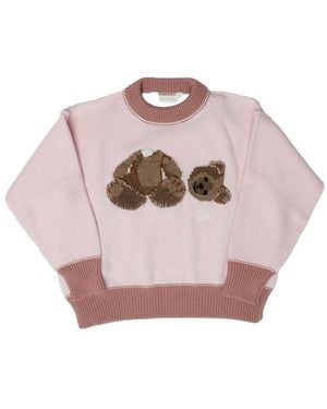 Palm Angels Bear Jumper - Pink