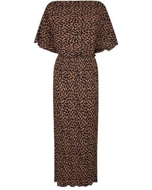 Never Fully Dressed Never Tilly Dress Ld61 - Brown