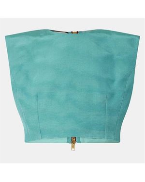 Gucci Off Shoulder Top - Green