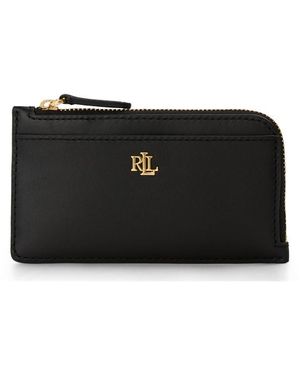 Ralph Lauren Lrl Zp Card Case Ld62 - Black