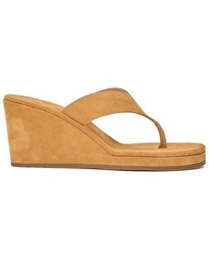 Ancient Greek Sandals Charys Wedge Heeled Sandals - Brown
