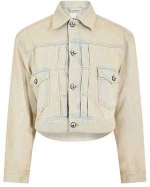 Vivienne Westwood Viv Marl Jkt Ld61 - Natural