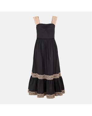 Gucci Long Maxi Dress - Black