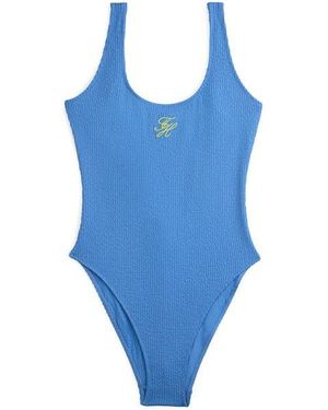 Tommy Hilfiger One Piece Swimsuit - Blue