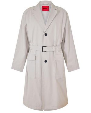 HUGO Overcoat - Grey