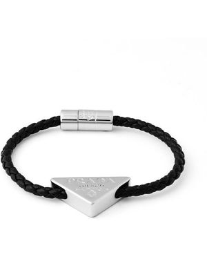 Prada Charm Bracelet - Brown