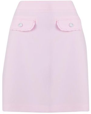 KARL LAGERFELD Suiting Mini Skirt - Black