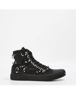 Balenciaga Bal Shoes Hi Tp - Black