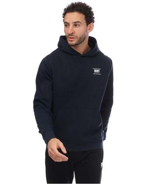 DKNY Blackwater Logo Hoodie - Blue