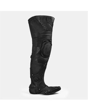 Balenciaga Bal Knee Biker Boot - Black
