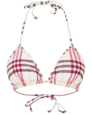 Burberry Triangle Bikini - Pink