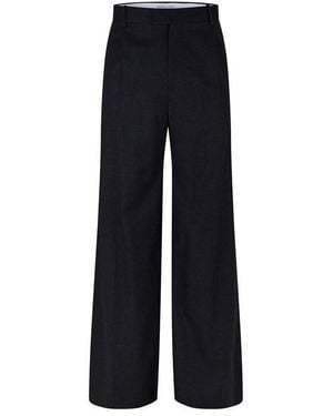 Bottega Veneta Straight Trousers - Black