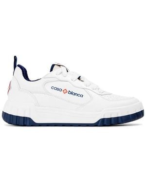 CASABLANCA Casa Court Trainers - White