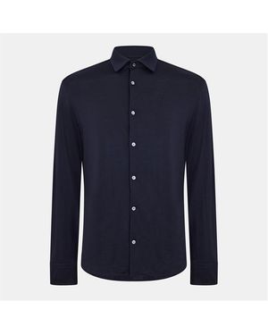 Jacob Cohen Long Sleeve Plain Shirt - Blue