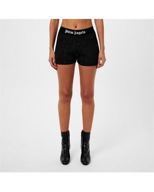 Palm Angels Palm Sre Lgo Short Ld33 - Black